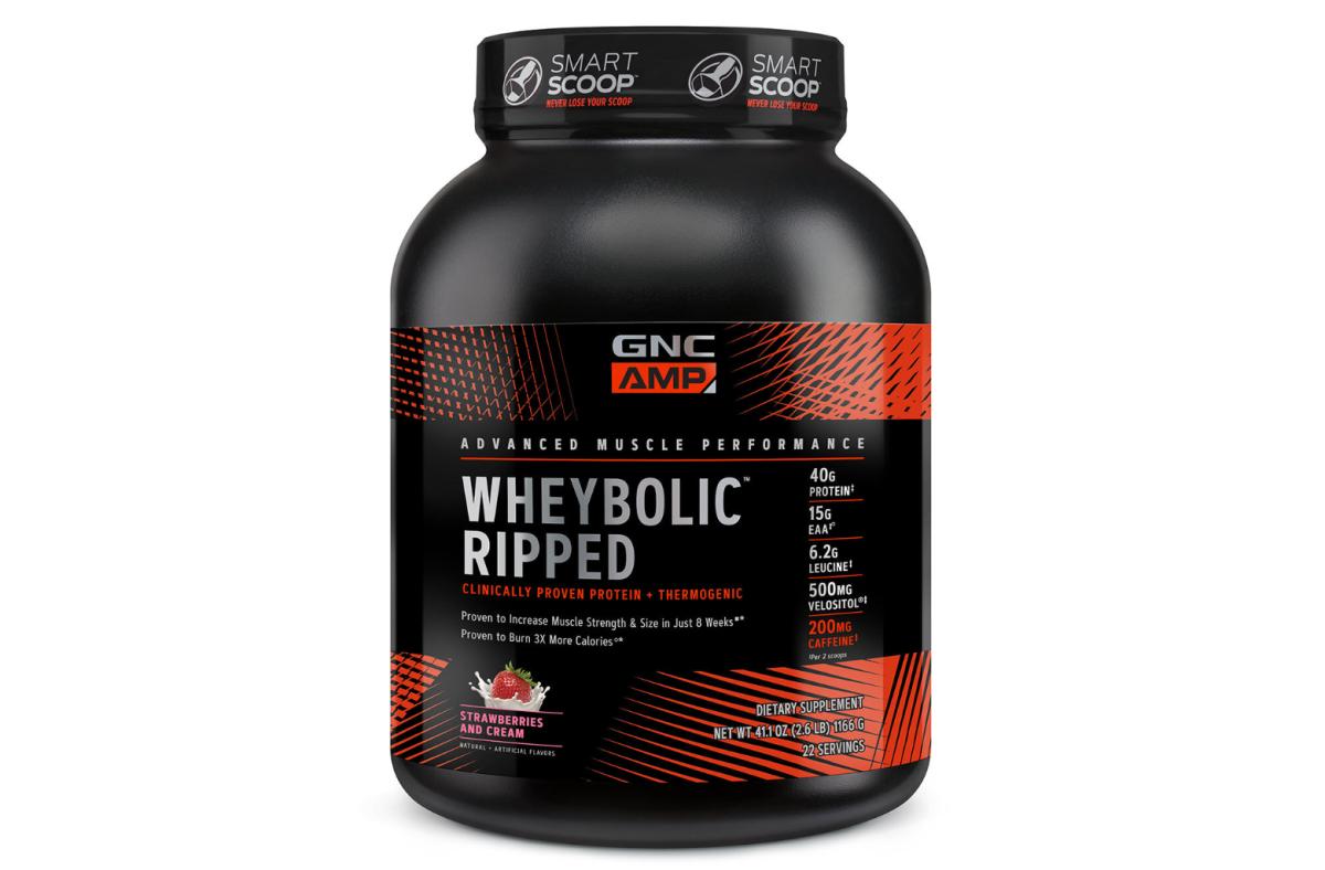 GNC Amp Wheybolic Ripped Performance Protein + Thermogenic